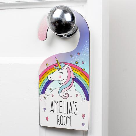Personalised Unicorn Door Hanger Extra Image 2